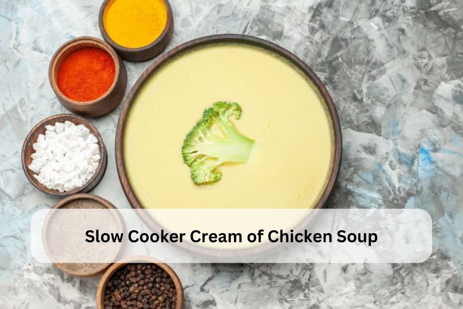 Slow Cooker Cream of Chicken Soup